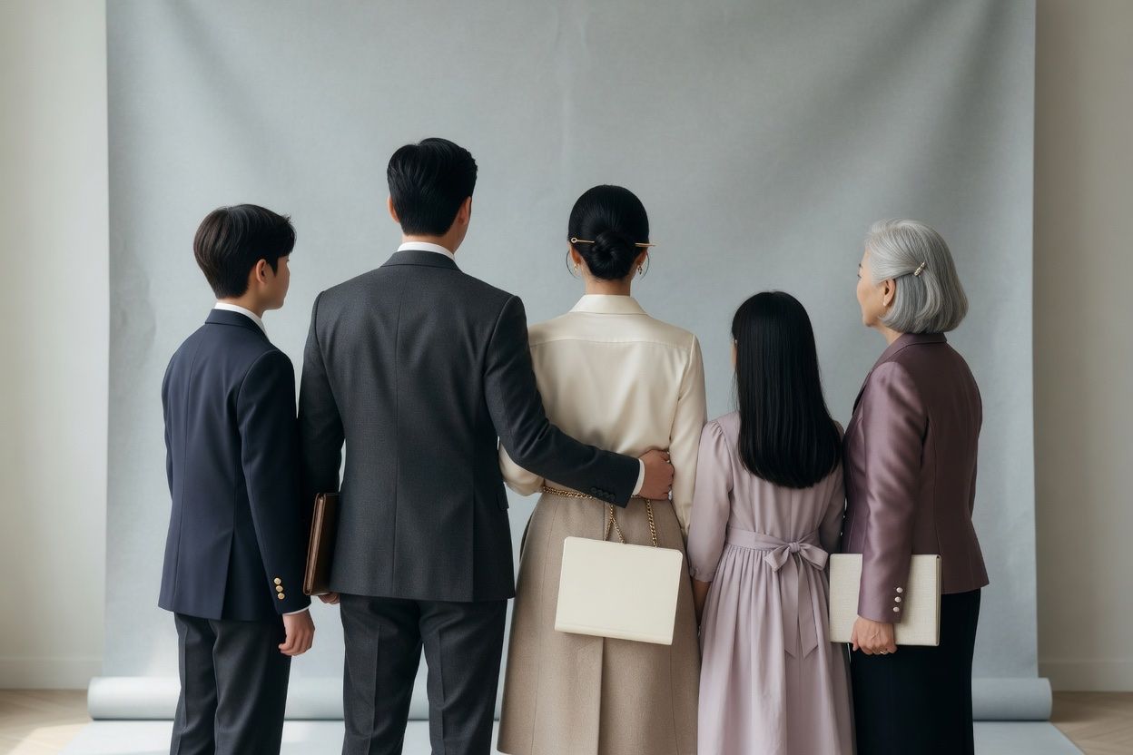 가족사진을 찍는 날 · 본문 중간
