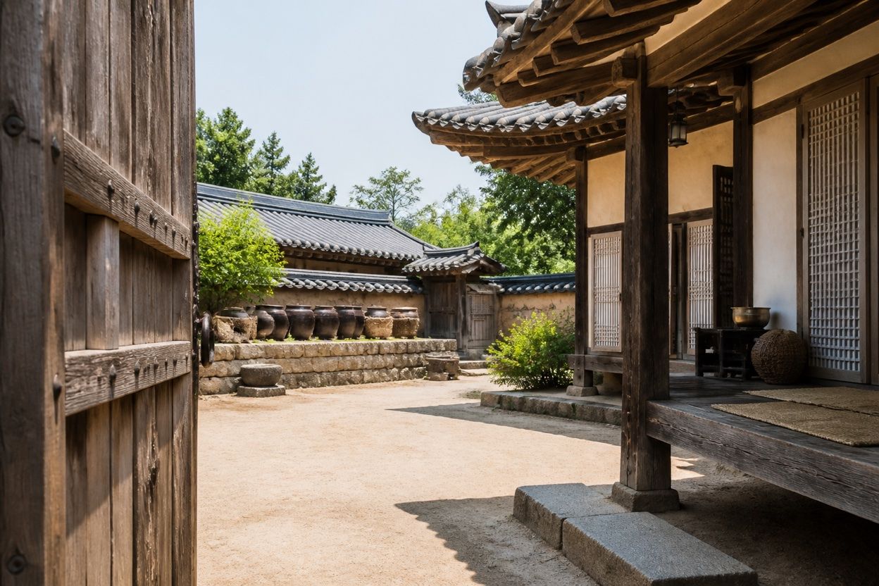 대문에서 안마당까지 — 들어서는 길에서 살피던 다섯 자리 · 커버