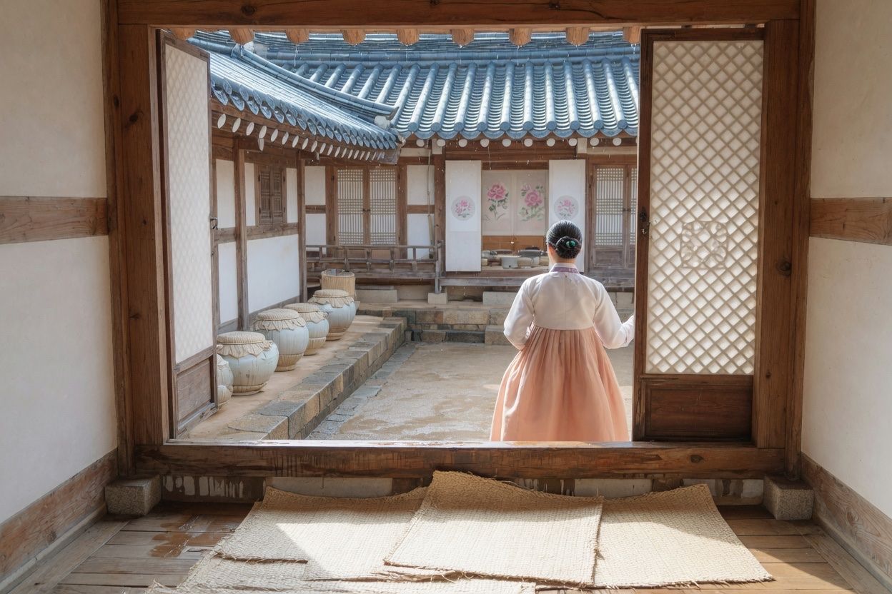 안채와 사랑채 — 같은 집인데 문이 따로 났던 이유 · 본문 중간