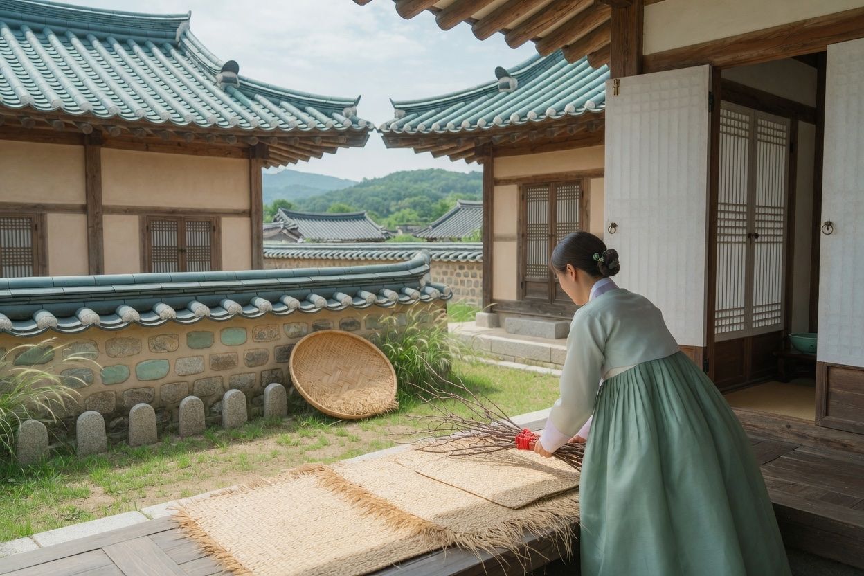 열둘을 셋씩 묶고 둘씩 마주 세우던 셈 — 부딪힌다는 말이 나온 자리 · 본문 중간