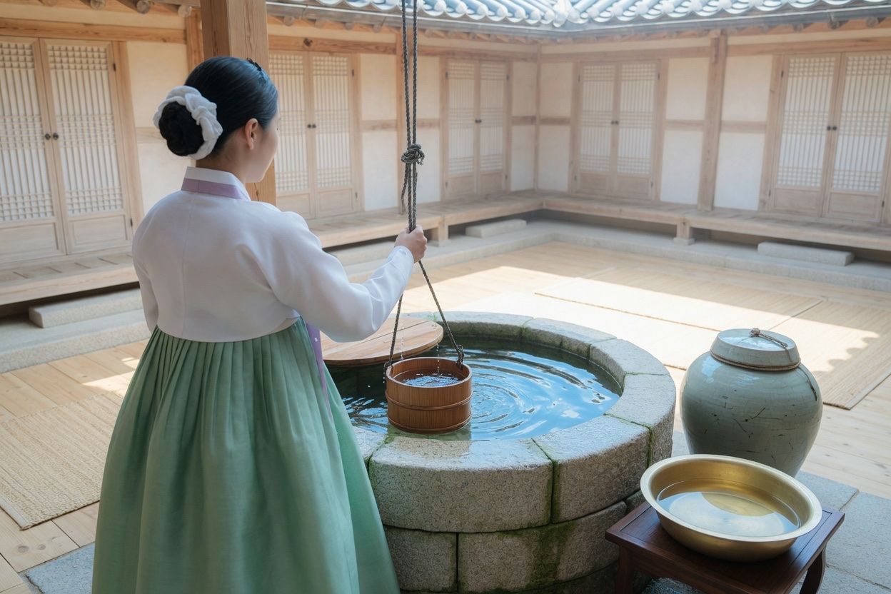 우물가에 서 보면 — 집에서 물이 오가던 자리 · 본문 중간
